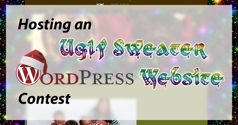 Hosting an Ugly Sweater WordPress Site Party
