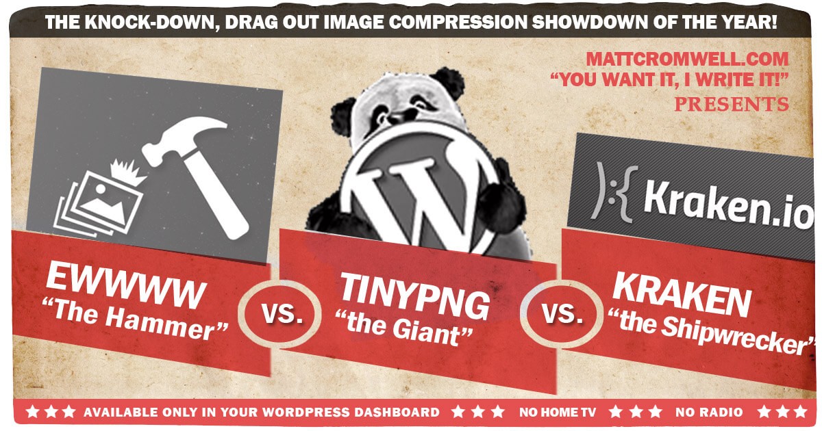 Battle of the Image Compression WordPress Plugins