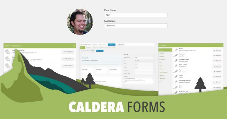 Caldera Forms Makes for a Great Profile Editor