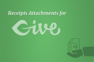 Give Receipt Attachments