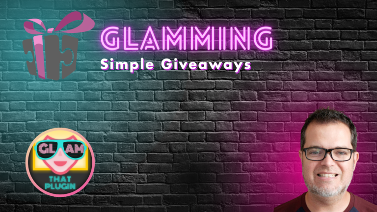 Glamming Simple Giveaways